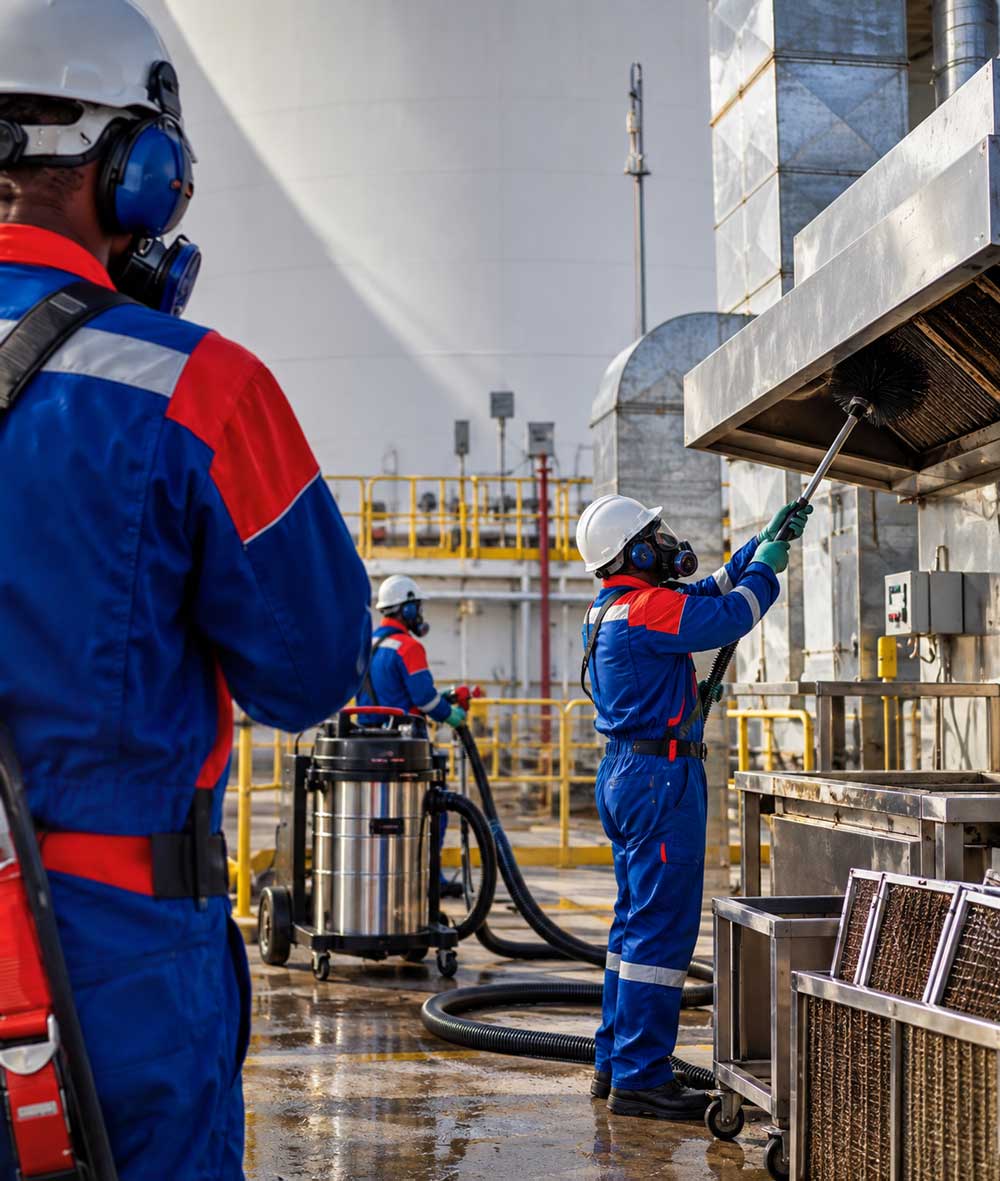 Limpeza Técnica e Robotizada de Sistemas de Ventilação, Extracção e Hottes Industriais