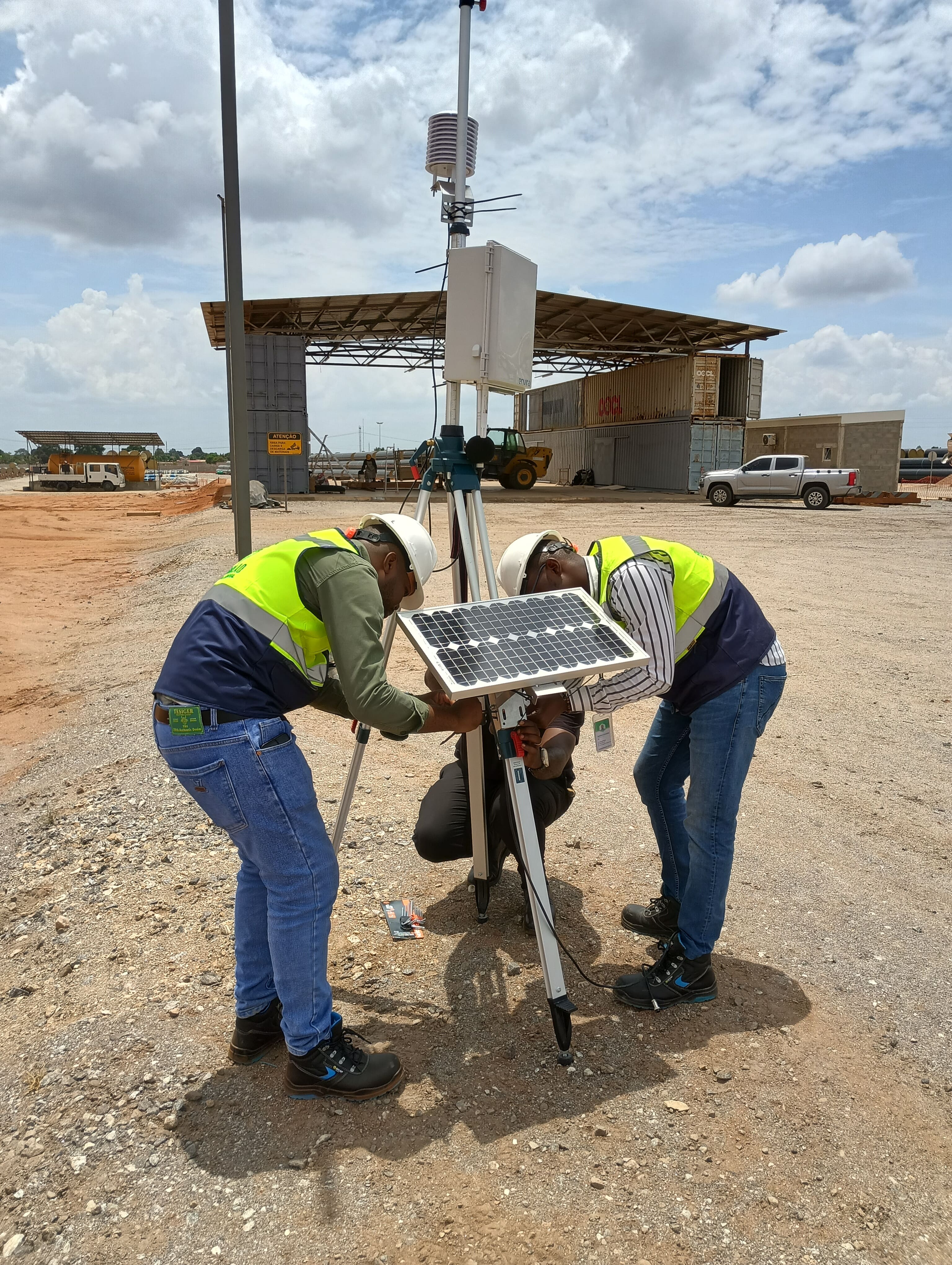 Monitorizações e Análises Ambientais da Qualidade  do Ar, Água e Ruído do Novo Aeroporto de  M’banza Congo